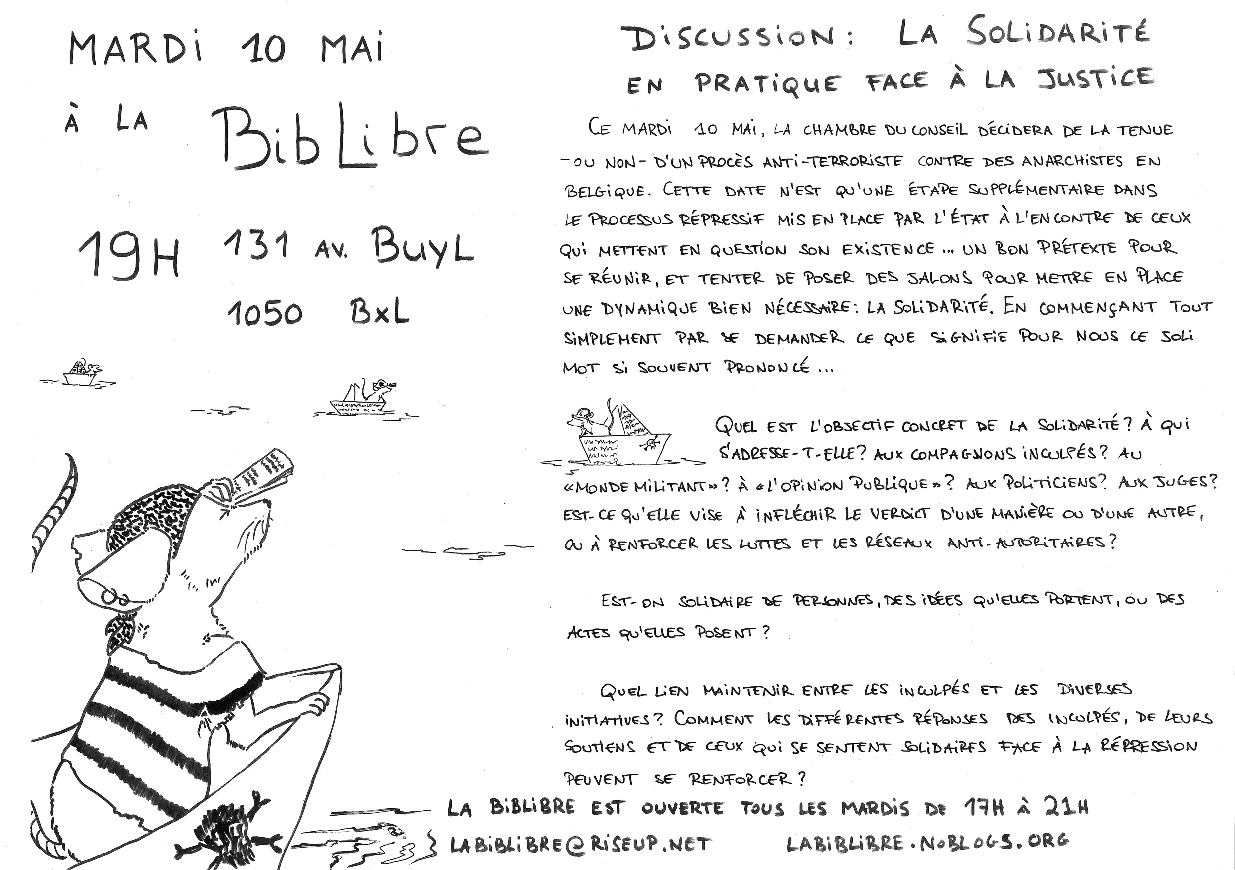 2016-05-10 - Discussion BibLibre solidarité